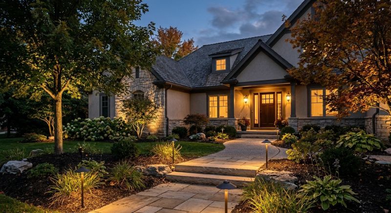 Terrace Lighting Installation in Kansas City, KS